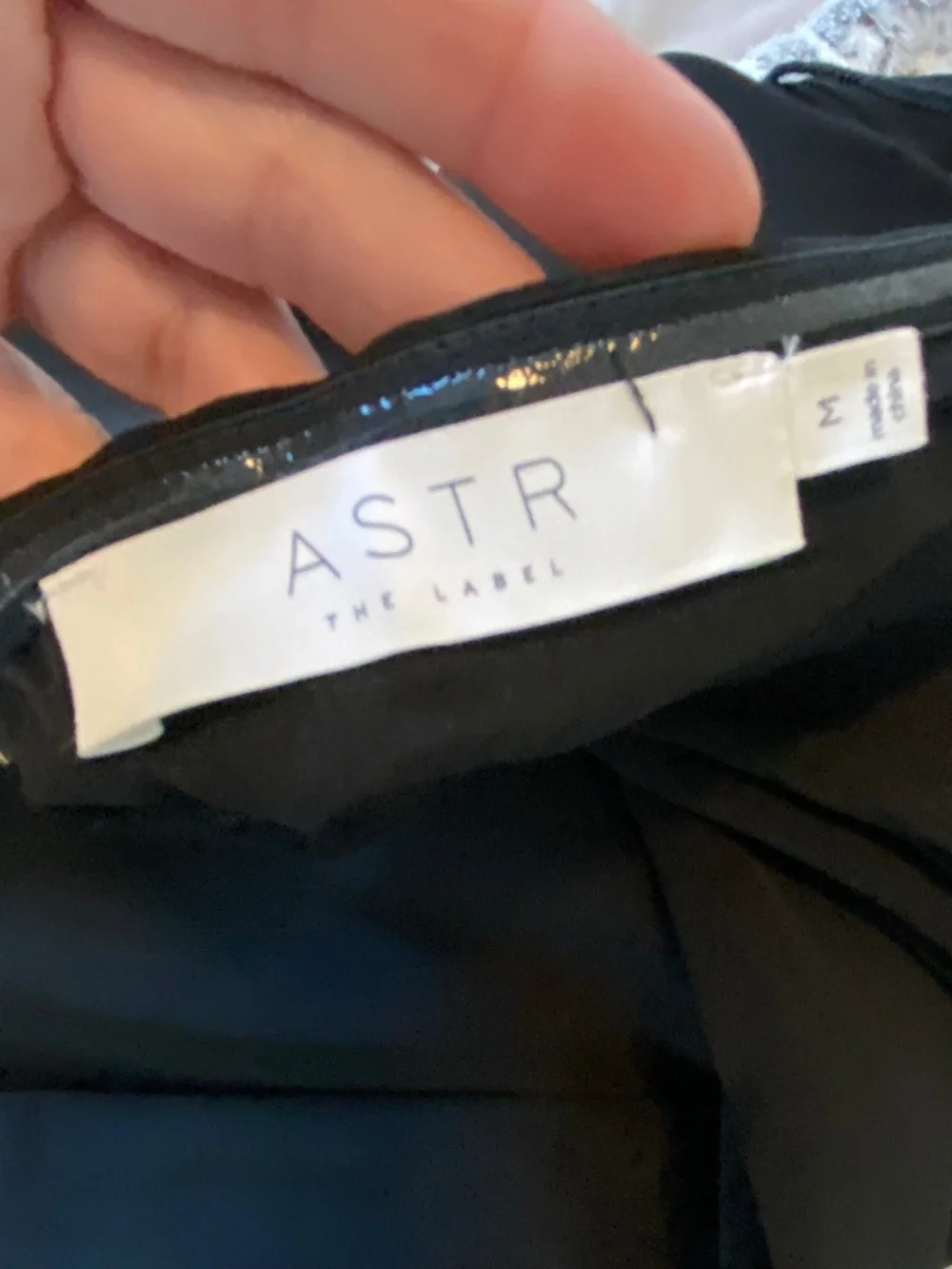 Astr The Label Black Rosette Mini Halter Dress - Picture 9 of 9